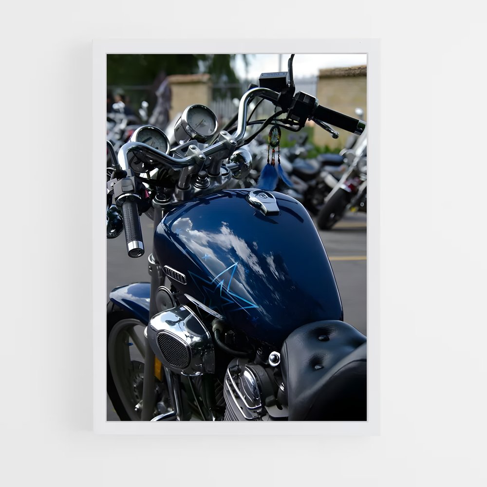 Poster Virago en Ville – affiche Yamaha (vue 3)